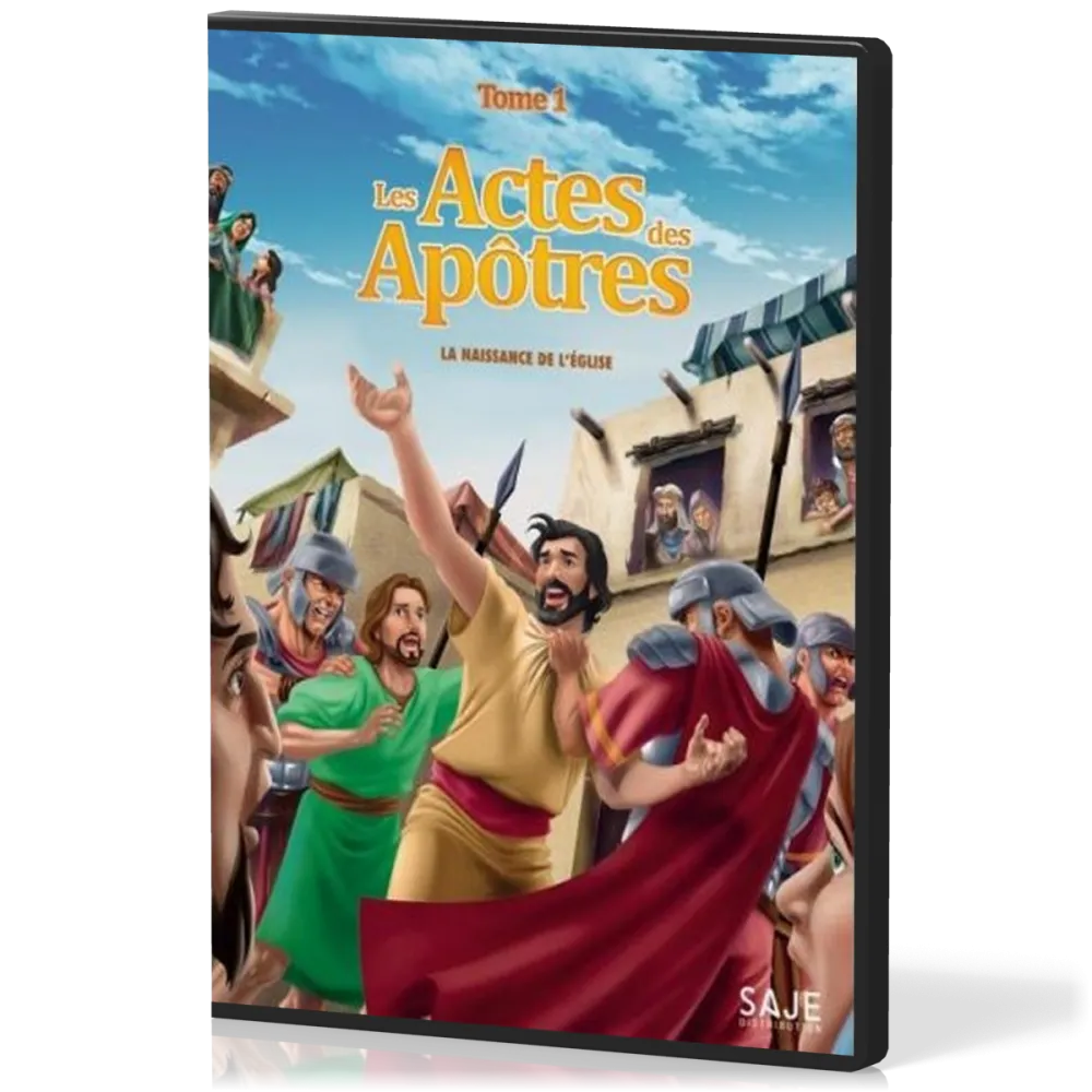 Actes des apôtres, tome 1 - La Naissance de l'Église [DVD animation]