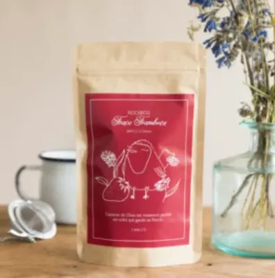 Rooibos Fraise Framboise - Sachet 50g