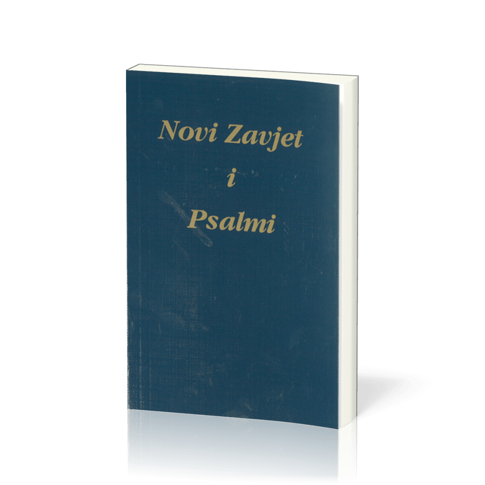 Croate, Nouveau Testament & Psaumes - Broché, bleu
