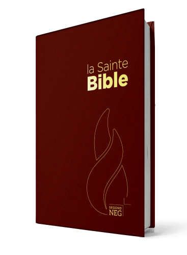 Bible Segond NEG, compacte, grenat - couverture  rigide