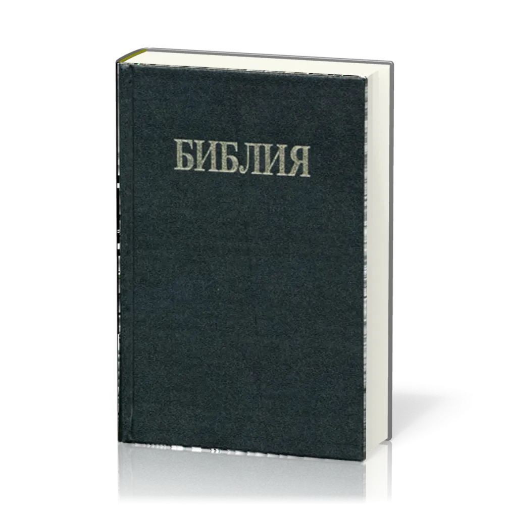 Bulgare, Bible, reliée, noire