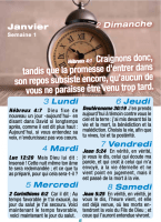 Trésors - Calendrier mural éphéméride