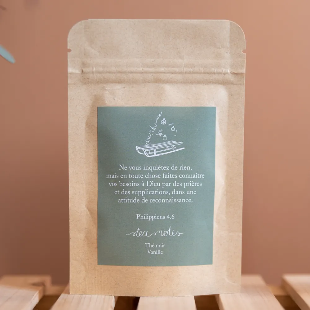 Thé noir Vanille - Sachet 50g