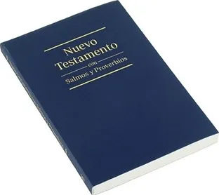 Espagnol, Nouveau Testament, Psaumes et Proverbes, Reina Valera 1960, souple, bleu