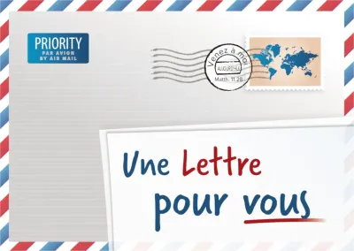 Français, Une lettre pour vous