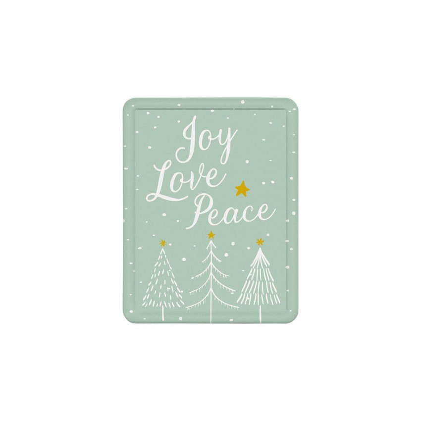 Magnet motif 'Joy - Love - Peace'