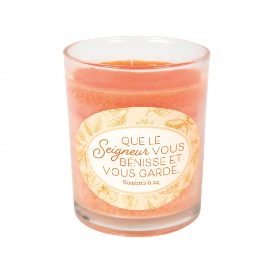 Bougie parfumée - Senteur Orange